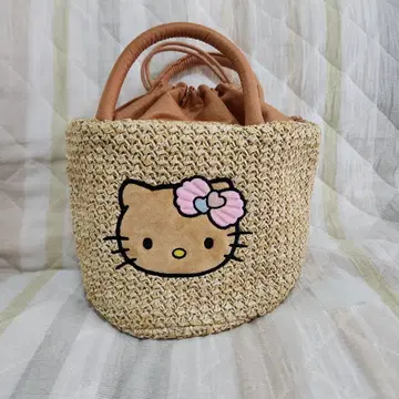 키티 바스켓백