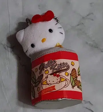 헬로키티 수프 마스코트 홀더