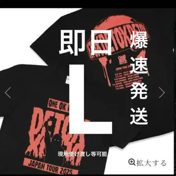 ONE OK ROCK 원옥 DETOX 2025 티셔츠 L 사이즈