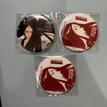 BLEACH 우노하나 레츠 캔뱃지 원화전 세트