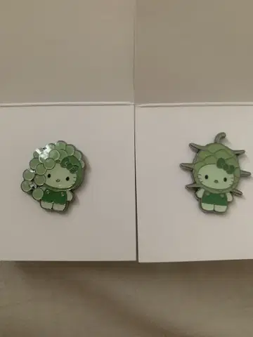만박 키티 핀 배지 5개 세트