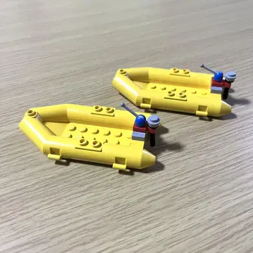 [ 레어 ] LEGO 올드레고 정품 구명보트 두 척