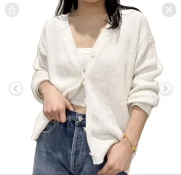 Plage 테이프얀 아제 Cardigan 가디건 플라주