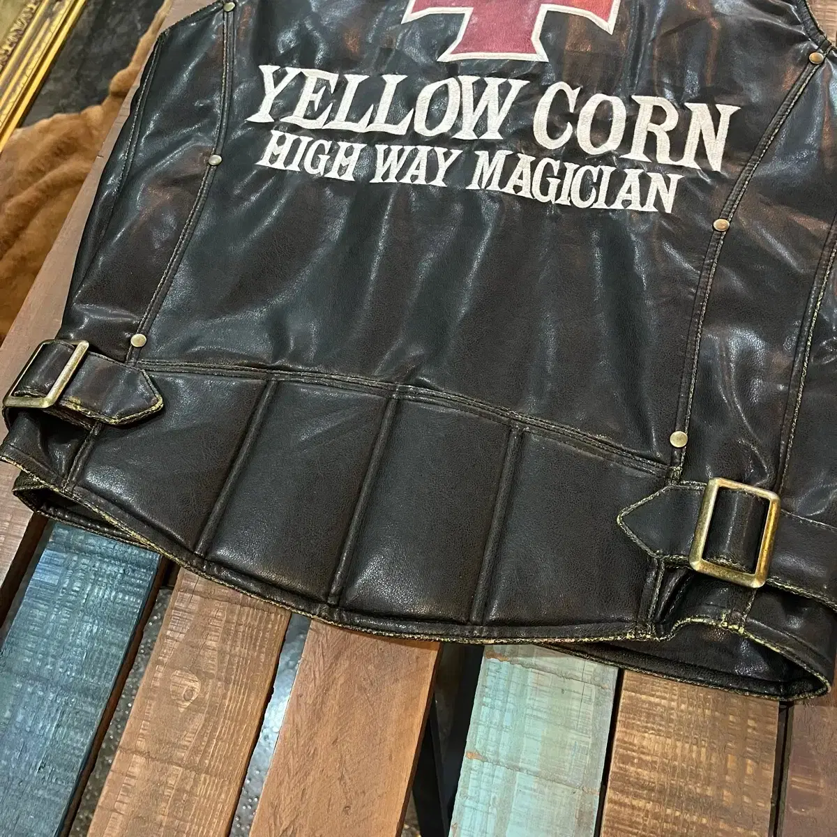 archive】YELLOW CORN BRP Rider's-jacket 【公式通販】