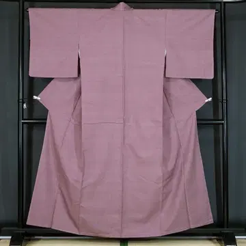 미사용, 인기 무지 연보라 순수 실크 명주 155cm a399