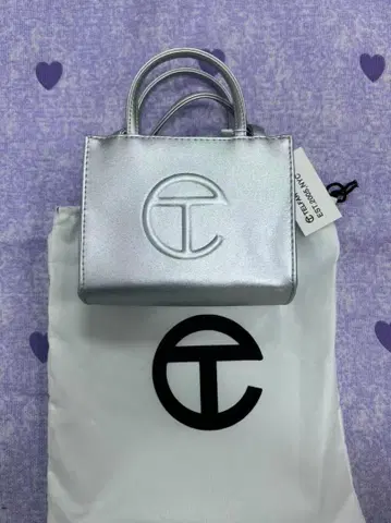 Telfar 숄더백 / 2 WAY / SMALL / 실버 핸드백