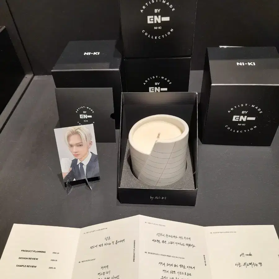 【即日匿名配送】 ENHYPEN ニキ artist made キャンドル ENHYPEN ニキ airtistmade custom candle