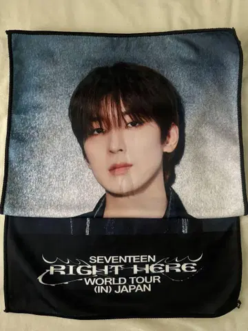 SEVENTEEN 원우 RIGHT HERE 빅 사진 타월