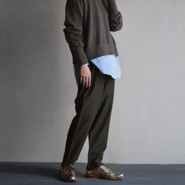 테이퍼드 이지 팬츠 M