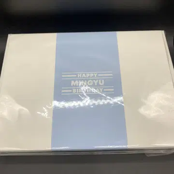 seventeen 민규 바파케 벌스데이 패키지