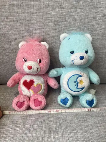 케어베어 봉제 인형 2체 세트