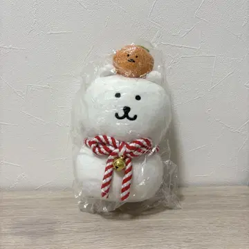 나가노의 곰 카가미모치 봉제 인형