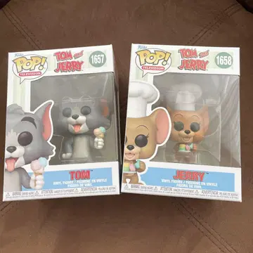 새상품 미개봉품! Funko POP! 톰과 제리 세트 1657 1658