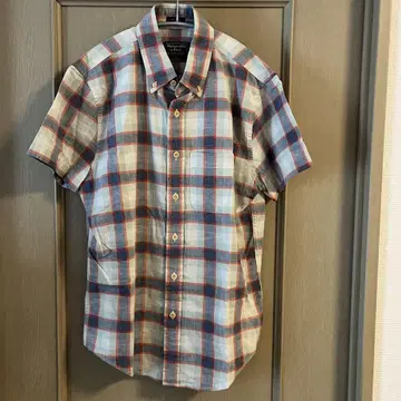 Abercrombie & Fitch 아바클로 남성용 반팔 버튼 다운 셔츠
