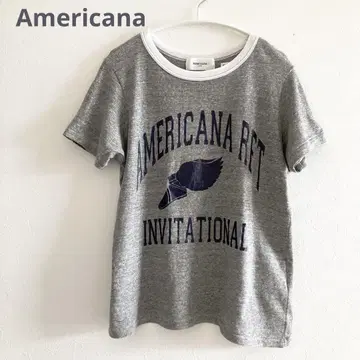 Americana 일본제 윙풋 링거 T셔츠 빈티지 라이크
