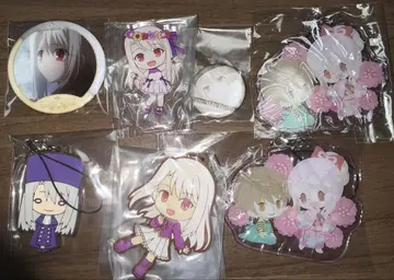 이리야 캔뱃지 스트랩 묶음 판매 Fate HF