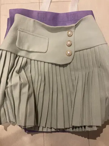 HOMESHOP 대만 플리츠 미니 스커트