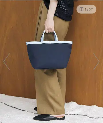 미사용 노옴 리사이클 폴리에스테르 슈링크 가죽 콤비 B5