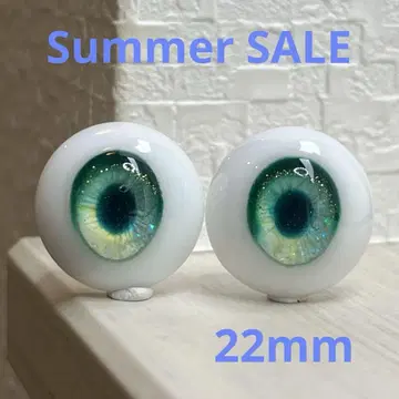 레진 아이 22mm 인형 아이 [ No.88 타원 무지개 ] DD DDH