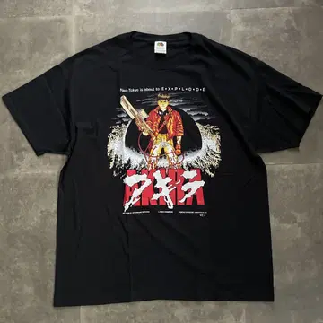 00s AKIRA 아키라 빈티지 셔츠 키모노 마이하우스 블랙 XL