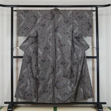 미사용 변형 화릉 진흙 오시마 명주 150cm a400