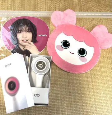 twice 모모 응원봉 부채 케이스