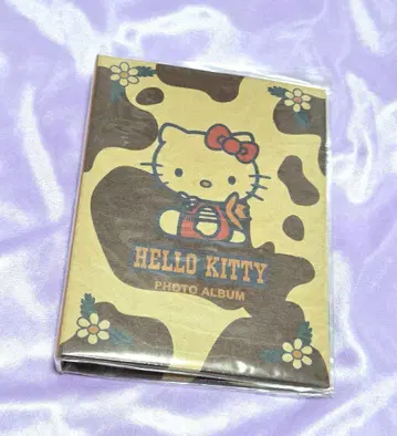 HELLO KITTY 사진 앨범 카우 패턴 헬로키티 사진 보관 소 패턴