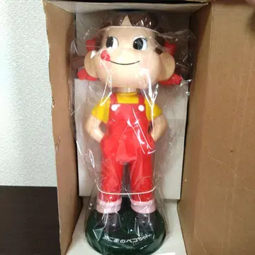 페코짱 인형 빨간색 오버롤 미사용