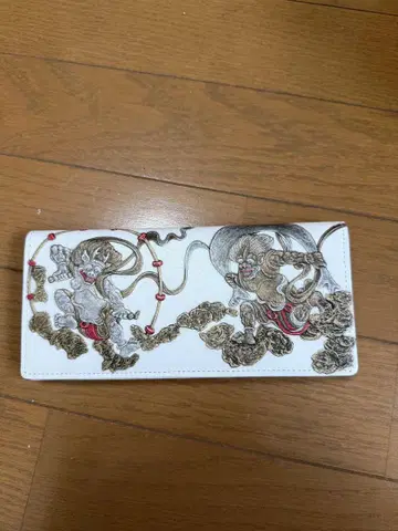 풍신뇌신 제품 롱 지갑 화이트