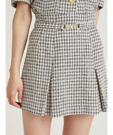 SNIDEL 스나이델 박스 미니 스커트