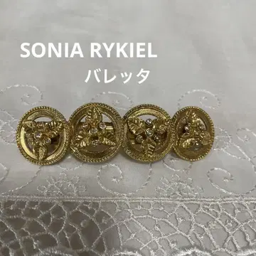 SONIA RYKIEL 소니아 리키엘 골드 머리핀