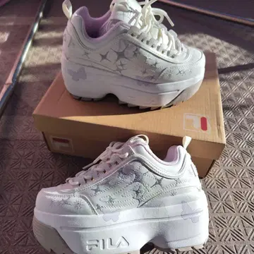 FILA 레어 초통굽 스니커즈 23cm