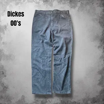 00s Dickies 와이드 레그 워크 팬츠 스트레이트 데님 USA
