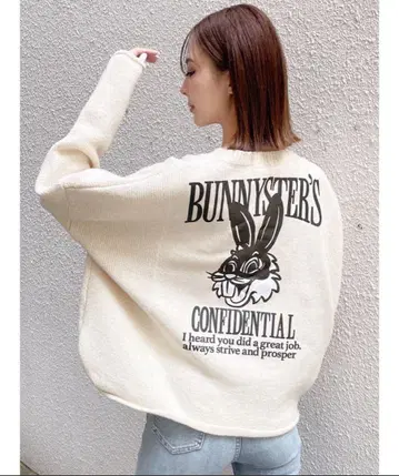 [ GYDA ] BUNNYSTERS 컬러 니트탑