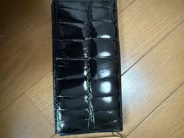 크로커다일 가죽 장지갑