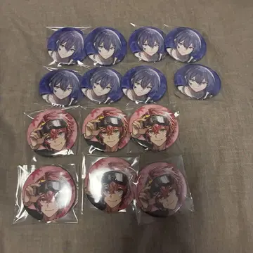 HEROES 1st Anniversary 코야나기 로우 아카기 웬 캔뱃지