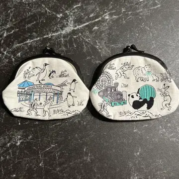어드벤처 월드 조수기화 복주머니 지갑 바다 육지 2세트