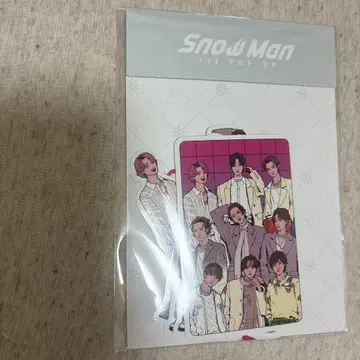 SnowMan 한국 POP UP 스티커