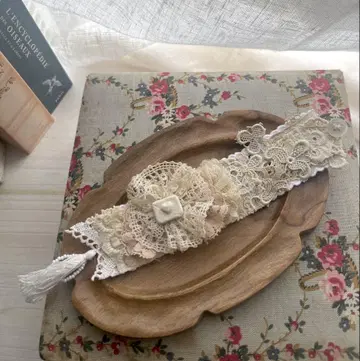 도자기 러브레터 앤티크 밀피유 레이스 팔찌