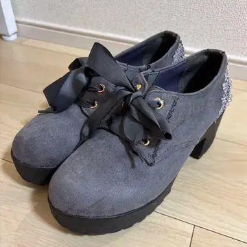 LIZ LISA 리즈리사 펌프스 리본 숏부츠 통굽