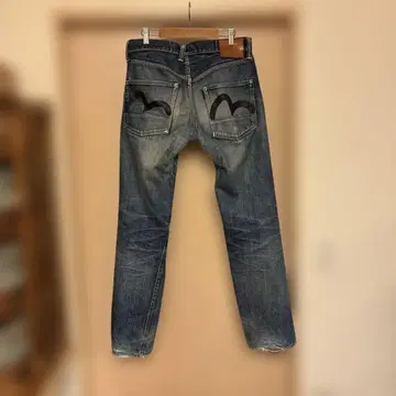 [ 새상품급 ] evisu 에비수 데님 32 x 35 10주년 기념