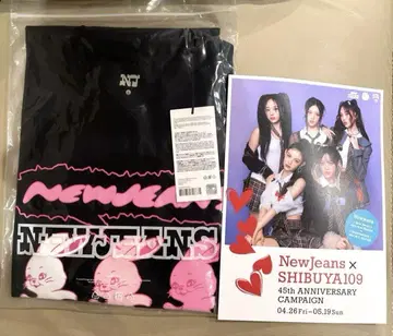미사용 새상품 New Jeans T셔츠 tokki
