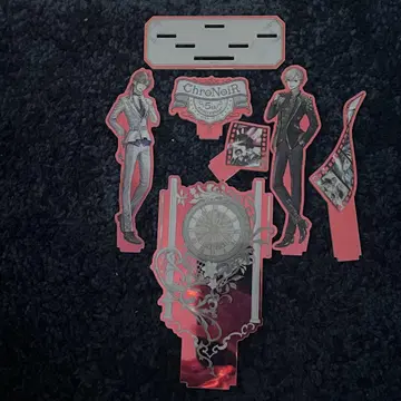 ChroNoiR 입체 오로라 아크릴 스탠드 카나에 쿠즈하 5주년