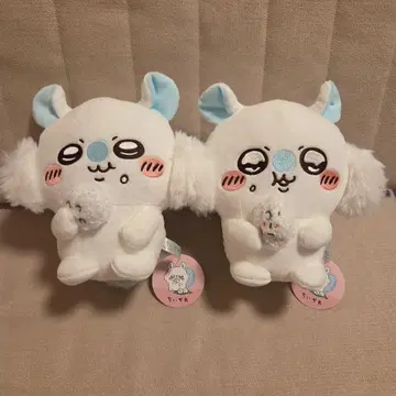 치이카와 (먼작귀) 모몽가 냠냠 봉제 인형 2종 세트