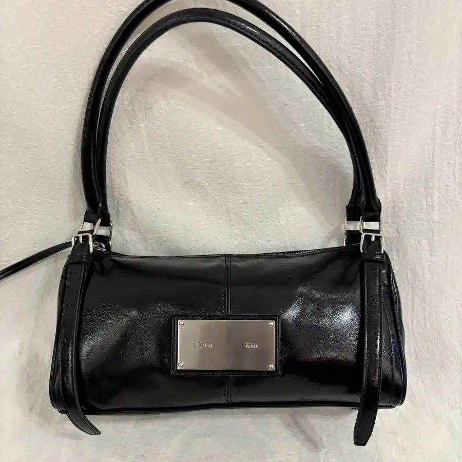 MATIN KIM | 마뗑킴 Matin Kim Nylon Boston Bag Khaki on