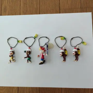 사루겟츄 키링 5개 세트