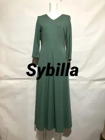 Sybilla 시빌라 라크로스 다트 맥시 길이 원피스