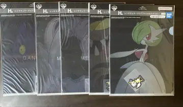 포켓몬 Pokemon 제일복권 메가진화 파일 5종