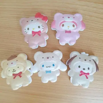 산리오 가챠 끼우는 거예요. 디럭스