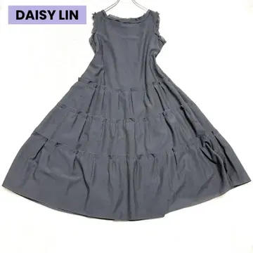 새상품급 DAISYLIN 티어드 원피스 밀피유 페티코트 포함 M